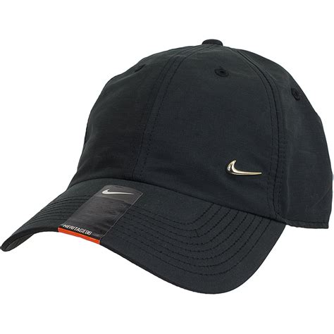 nike cap metal swoosh logo schwarz silber|nike cap metal swoosh price.